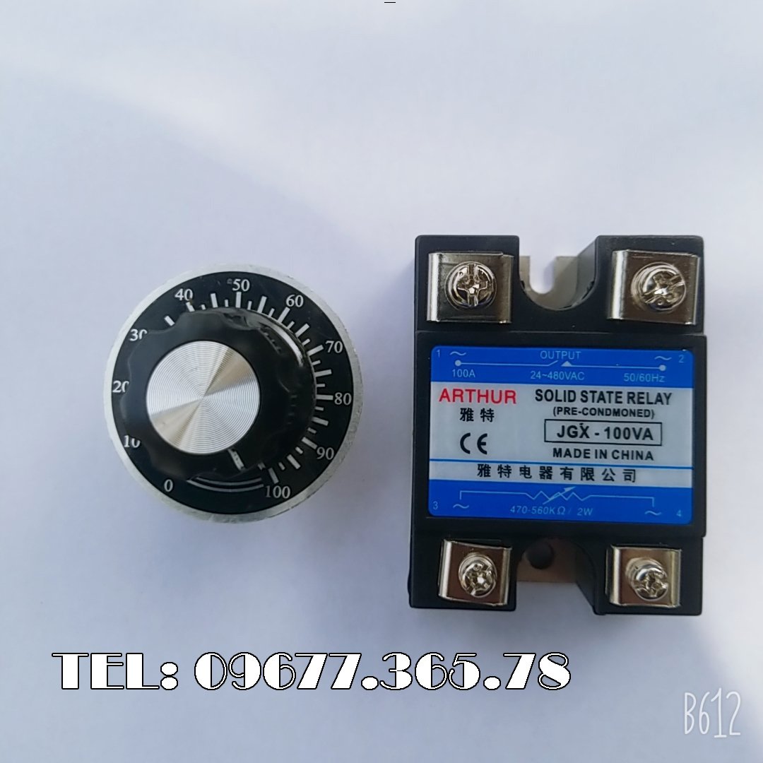 Rơle bán dẫn Arthur cho tủ điện JGX-100VA