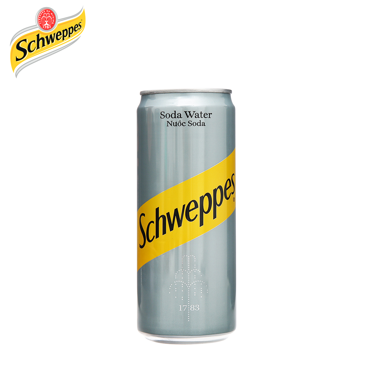 LỐC 6 LON NƯỚC SODA SCHWEPPES 320ML