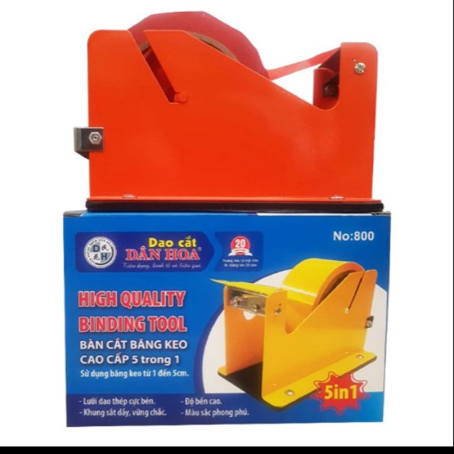 Cắt băng keo 5F để bàn DÂN HOA 800