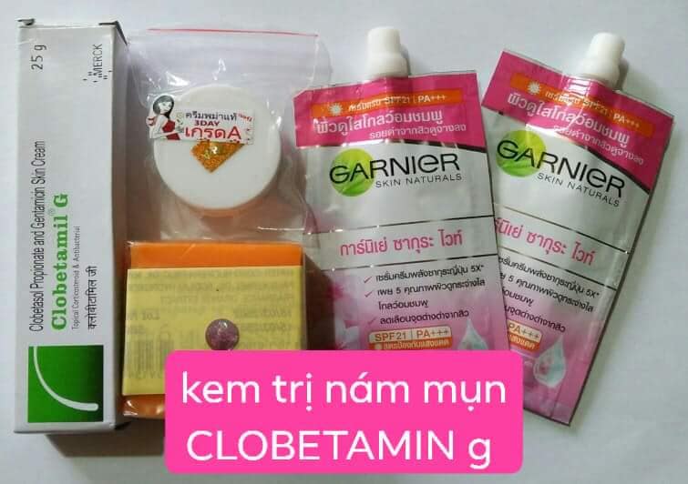 Bộ Kem Nám CLOBETAMIN G - Thái Lan