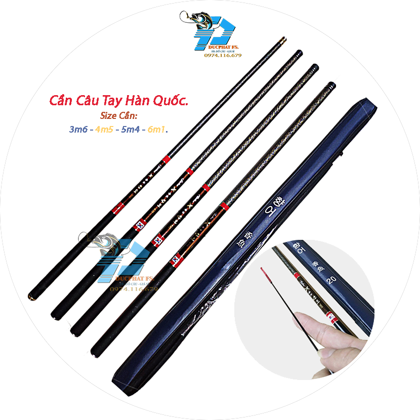 cần câu đài hàn quốc