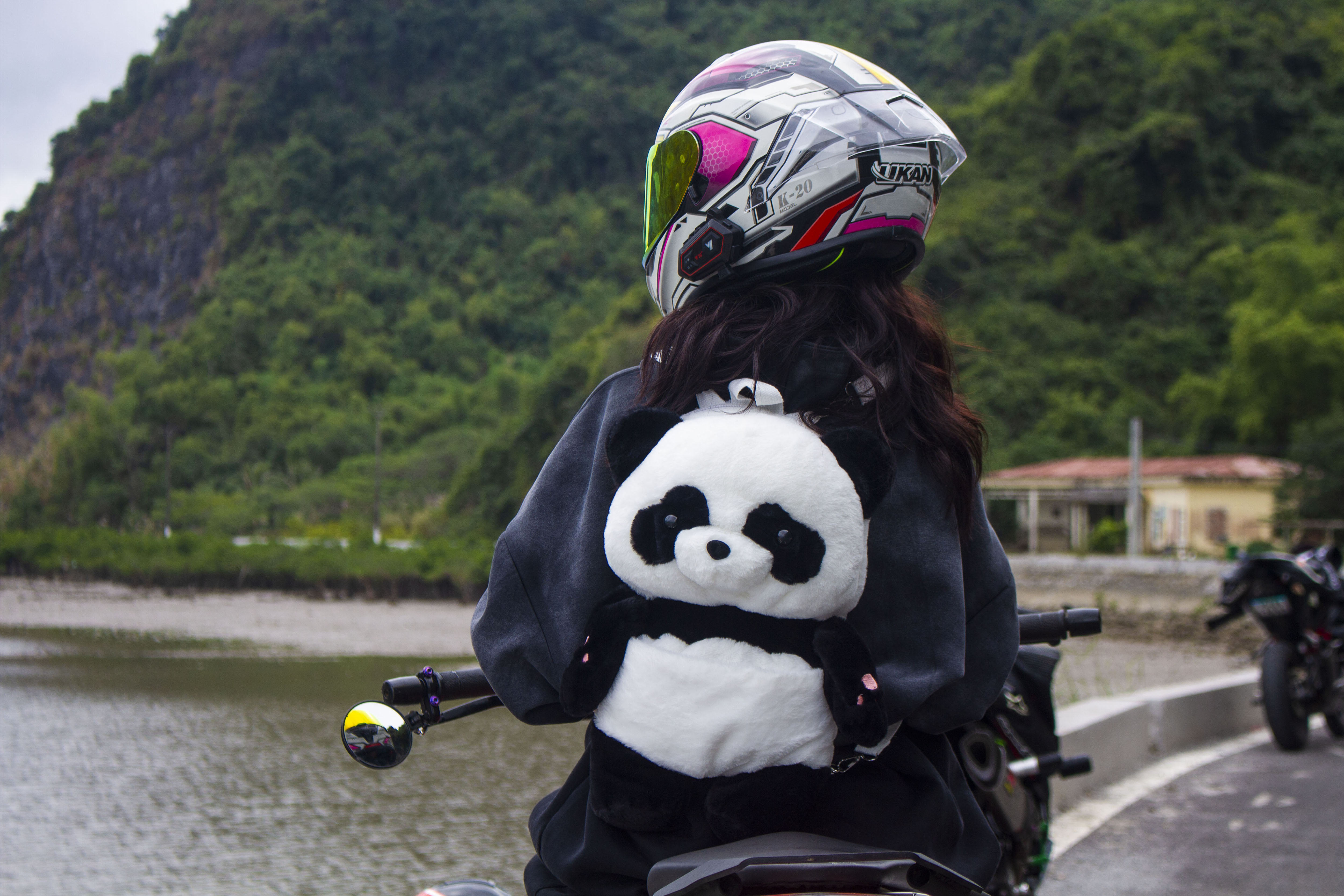 Balo Gấu Trúc Panda Nhồi Bông Dễ Thương