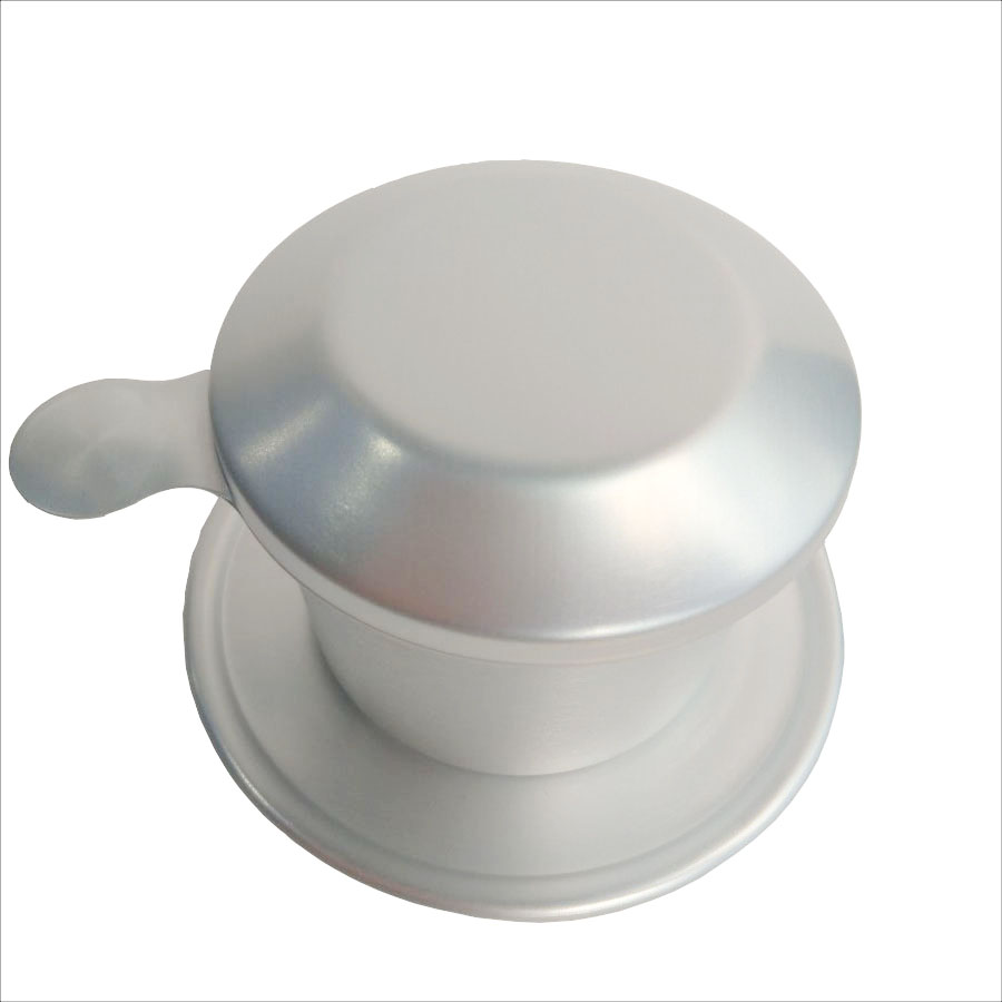 Phin Cà Phê Nhôm 70 (Màu Trắng Bạc)