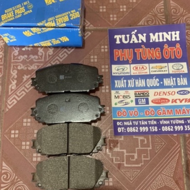 Má phanh trước Vios 2008-2017