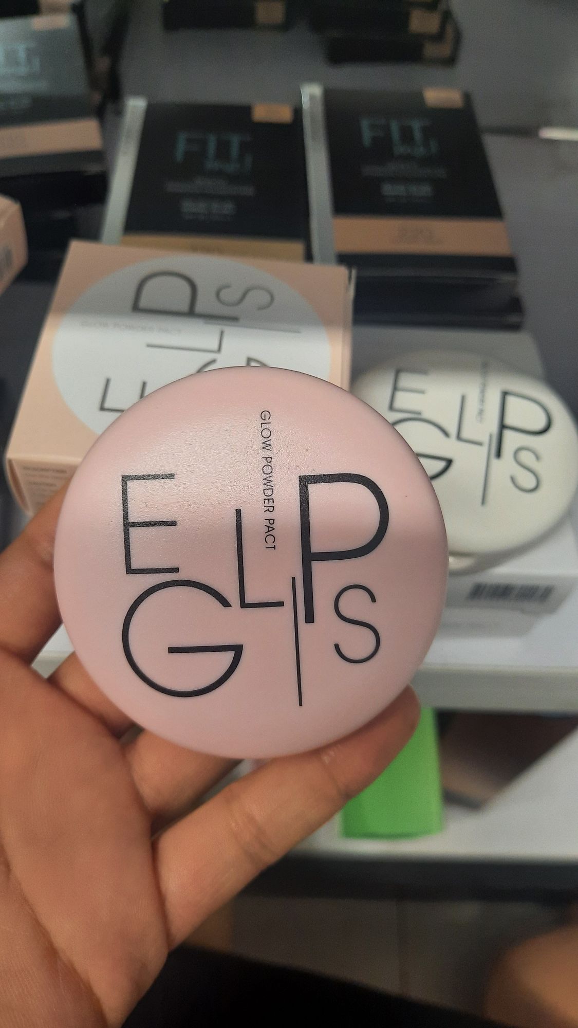 Phấn phủ Eglips - phấn phủ kiềm dầu Eglips hồng, trắng, đen