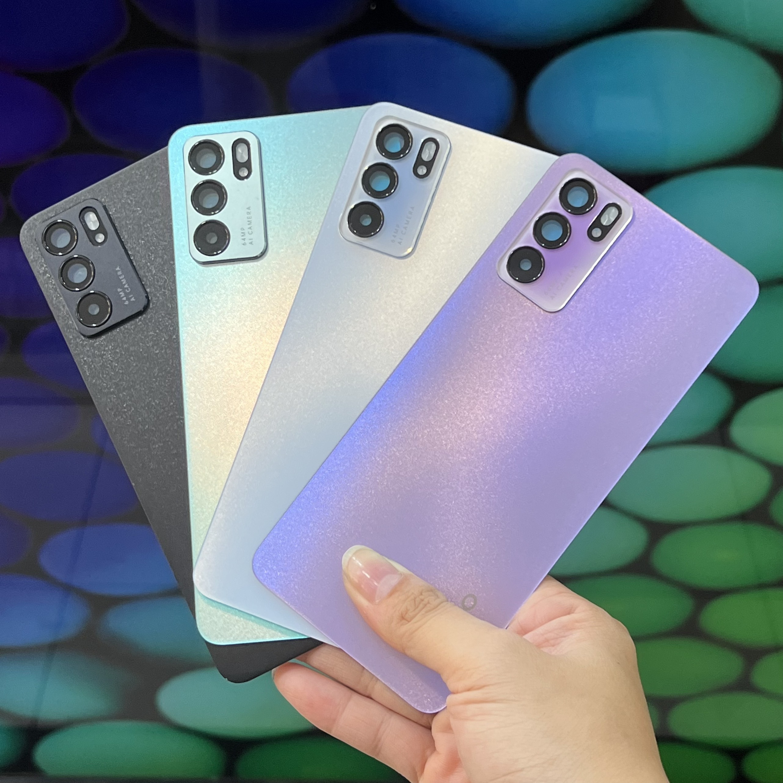 Nắp lưng Oppo Reno 6 (liền kính camera)