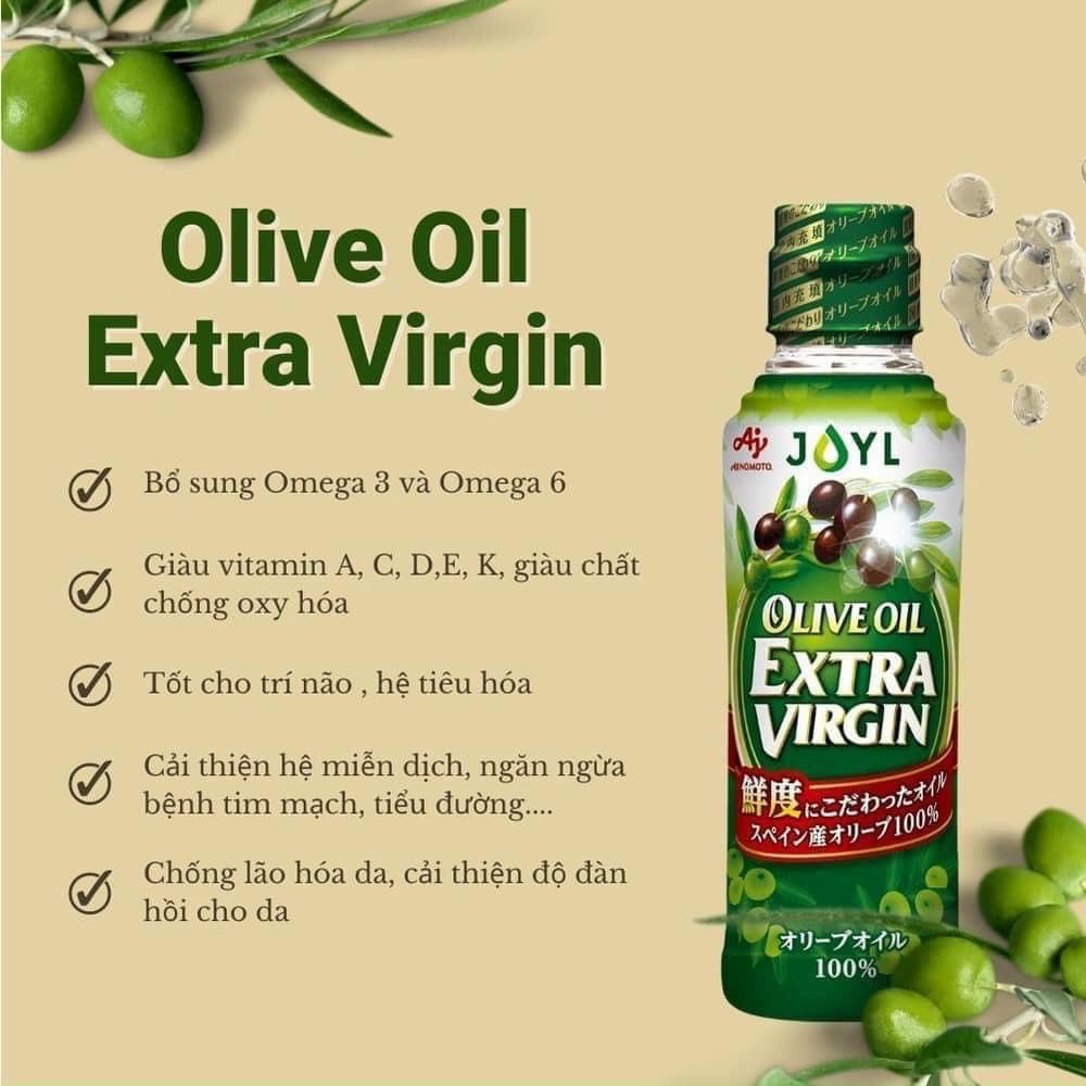 DẦU OLIVE EXTRA VIRGIN AJINOMOTO NHẬT BẢN
