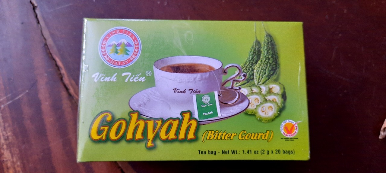 [HCM]TRÀ KHỔ QUA VĨNH TIẾN (HỘP 20 TÚI LỌC)