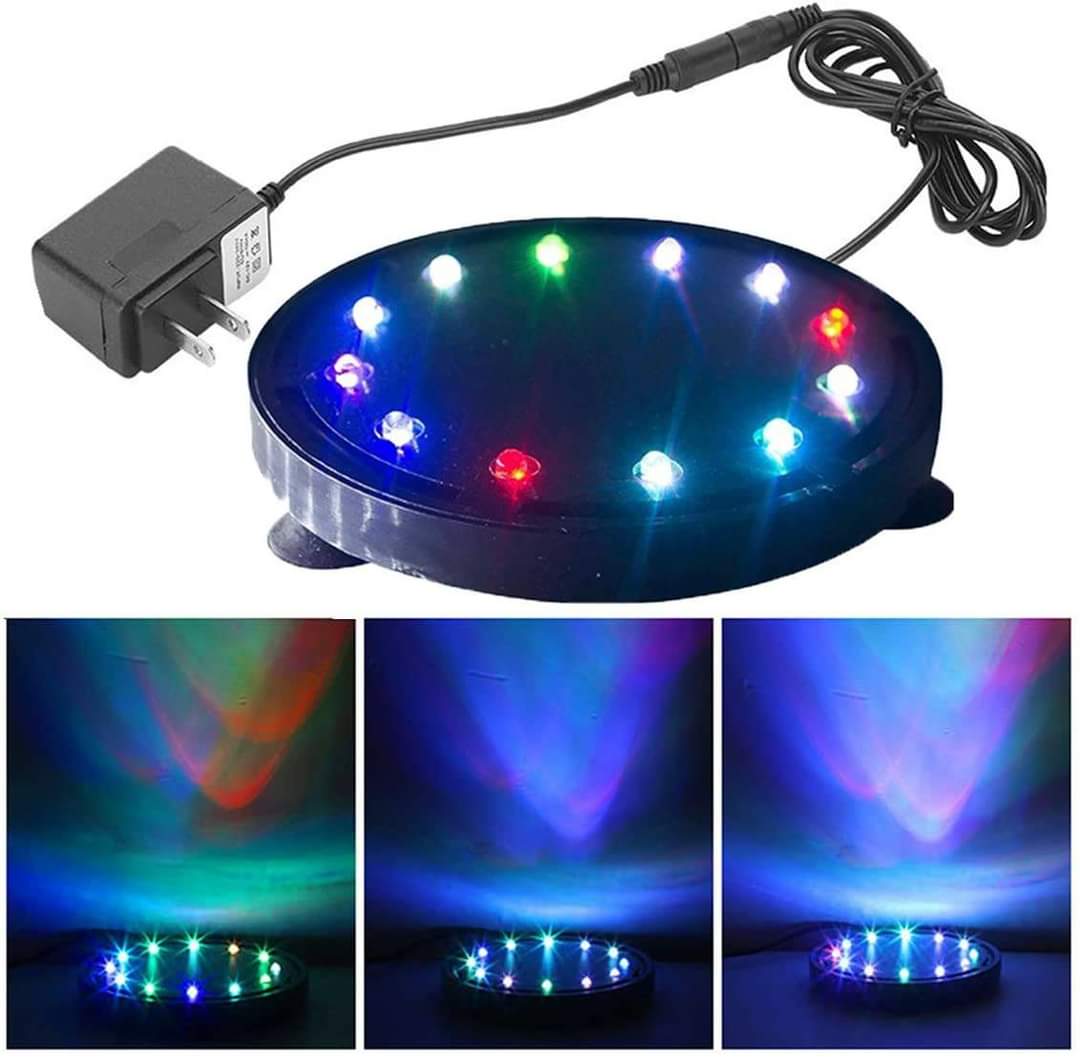 Sủi đĩa oxy kết hợp đèn led cho bể cá