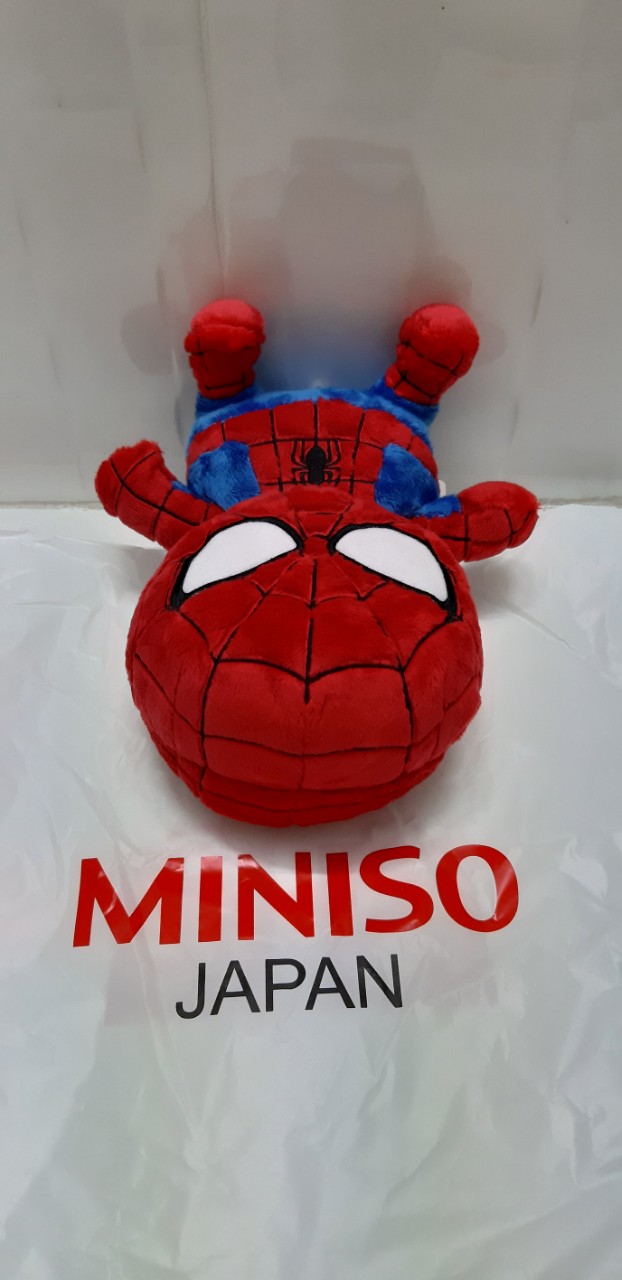 Gấu bông MARVEL Spiderman người nhện 25 cm lông xù mịn