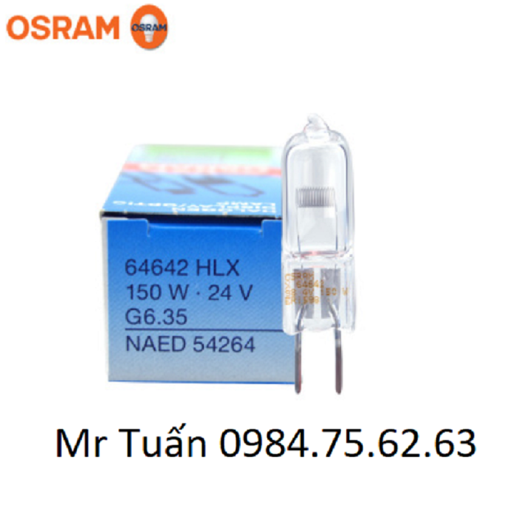 Osram 64642 - Bóng đèn Osram HLX 24V 150W Đức