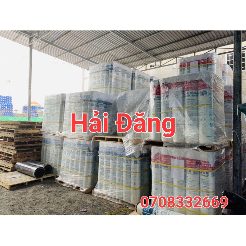 (Khổ cao 1m x Dài 15m) Cuộn keo dán giấy dầu chống thấm ,chống dột mái tôn đa năng (Loại 1)