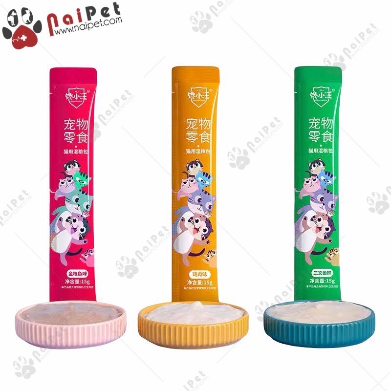 Đồ Ăn Vặt Súp Thưởng Cho Mèo Ciao Wang 15g