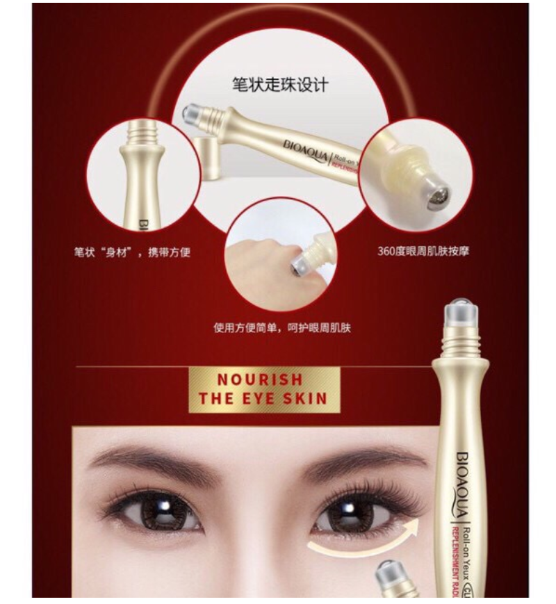 Thanh lăn giảm thâm quầng mắt Bioaqua