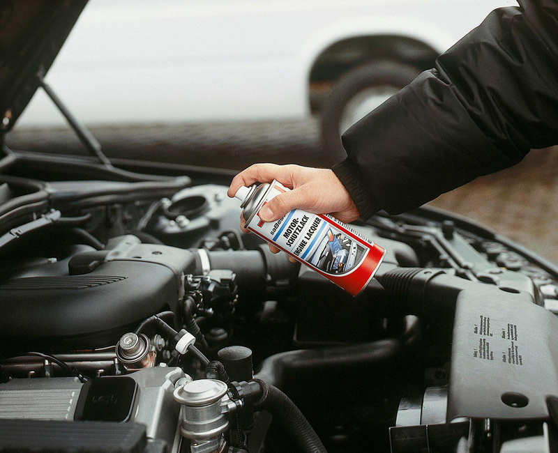 Wurth Chất Phủ Bóng Phục Hồi Và Bảo Vệ Khoang Máy Engine Lacquer 400ml