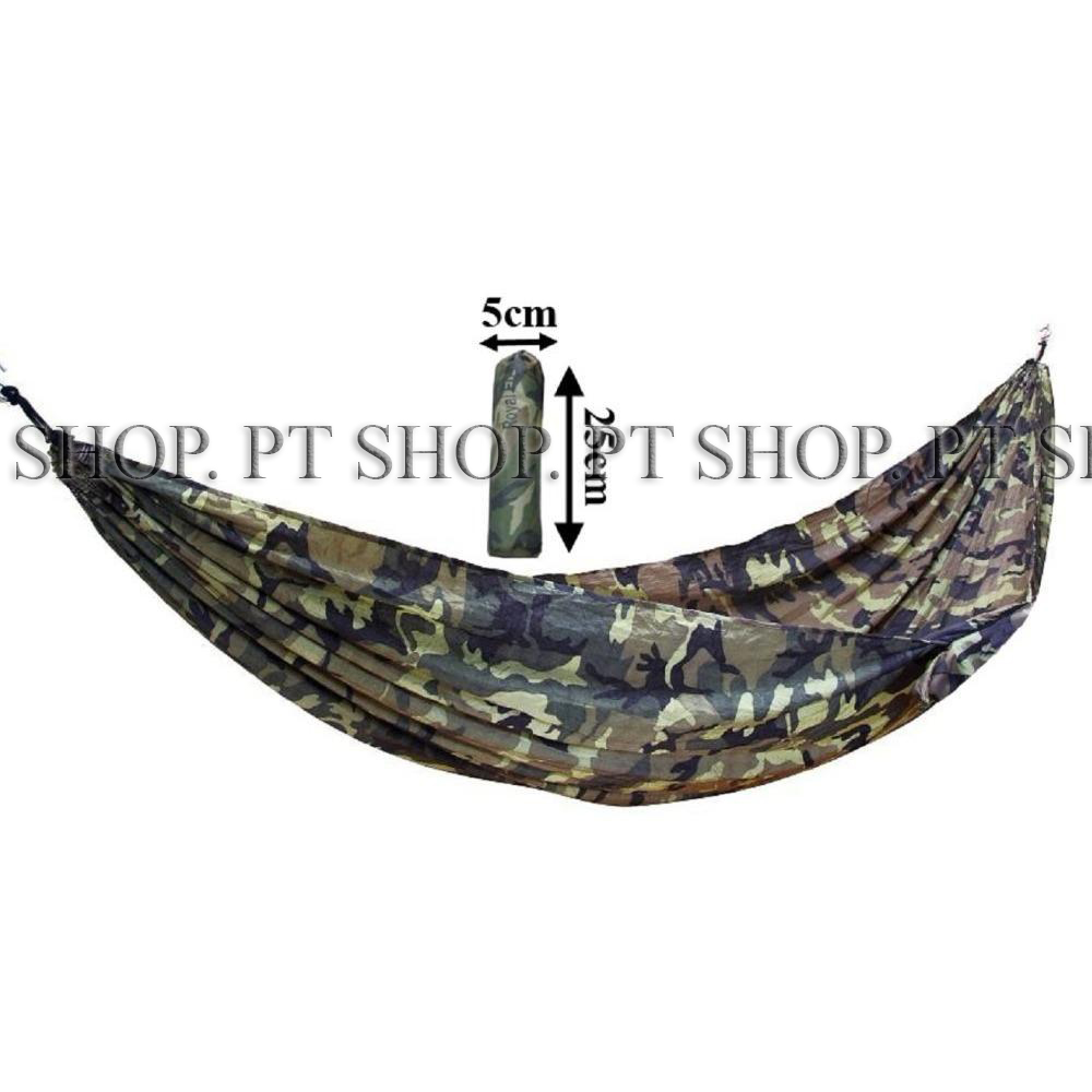 võng dù 2 lớp rằn ri kèm túi