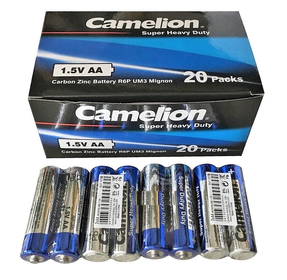 Pin AA Camelion hộp 40 viên chính hãng, pin 2A