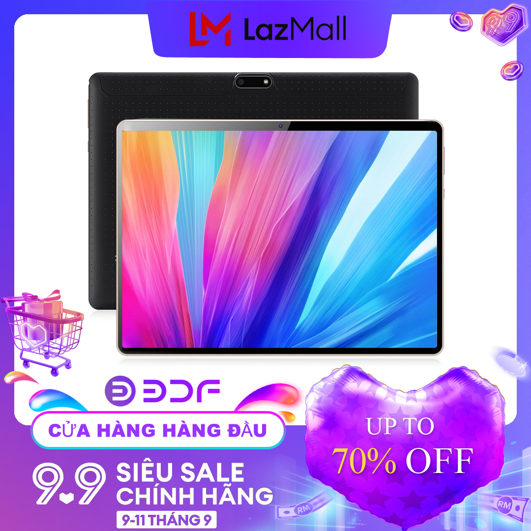 Máy Tính Bảng Ban Đầu 10.1 Inch Android 10.0 Tablet PC 8GB + 128GB 256GB