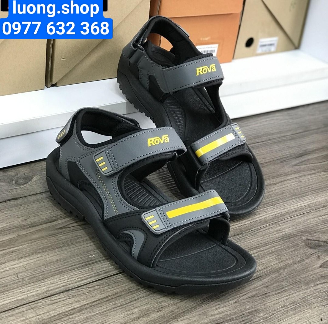 Sandal Nam quai dán siêu bền hiệu Rova RV964 (size 39-43)