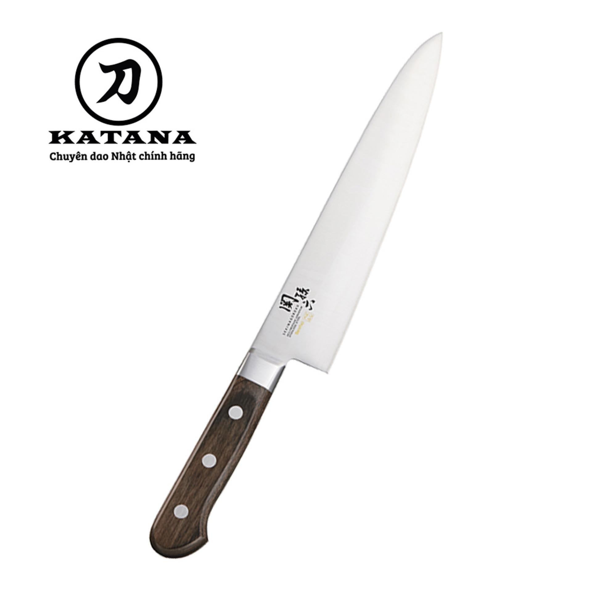 Dao bếp Nhật cao cấp KAI Benifuji Chef - Dao thái thịt cá AB5442 (240mm)