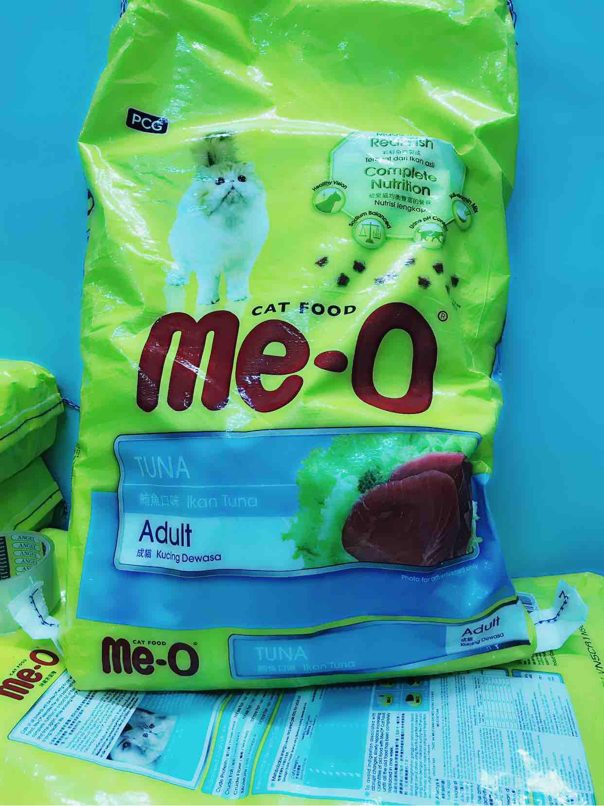Thức ăn khô Meo vị cá ngừ bao 7kg