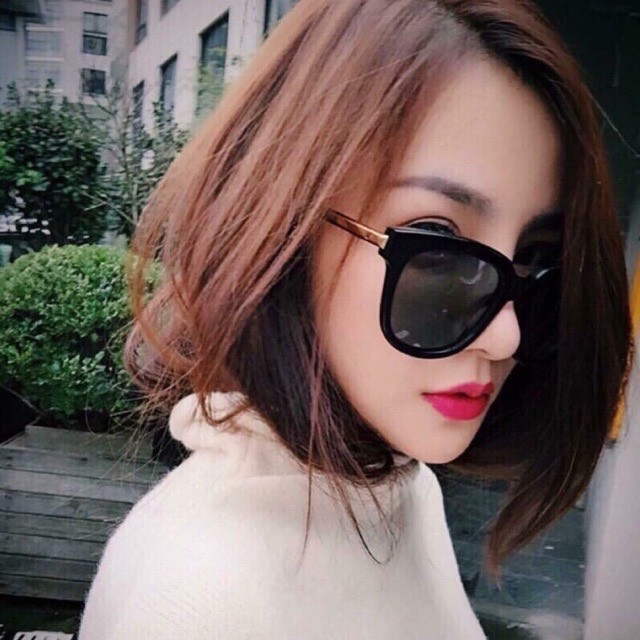 [FREESHIP] Kính Mát V Chân Vàng Nam Nữ Đơn Giản