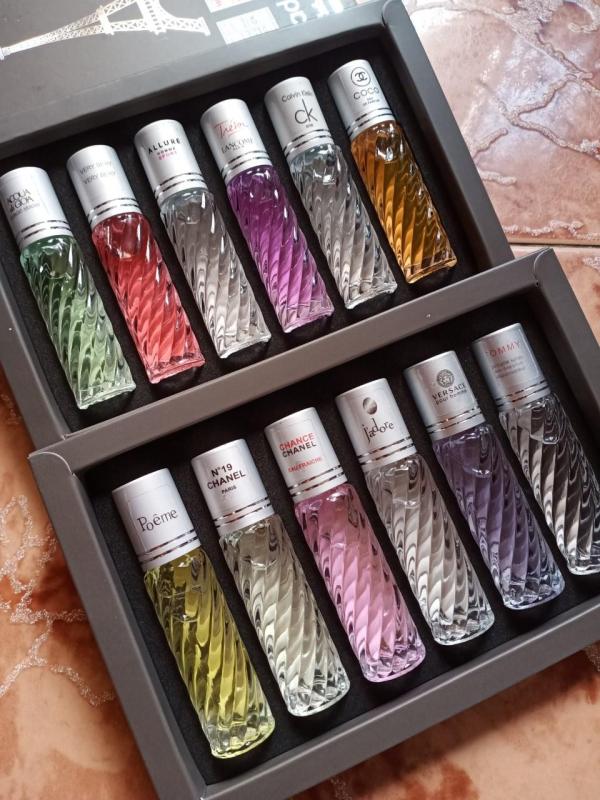 Nước hoa Pháp 6 chai - dạng lăn