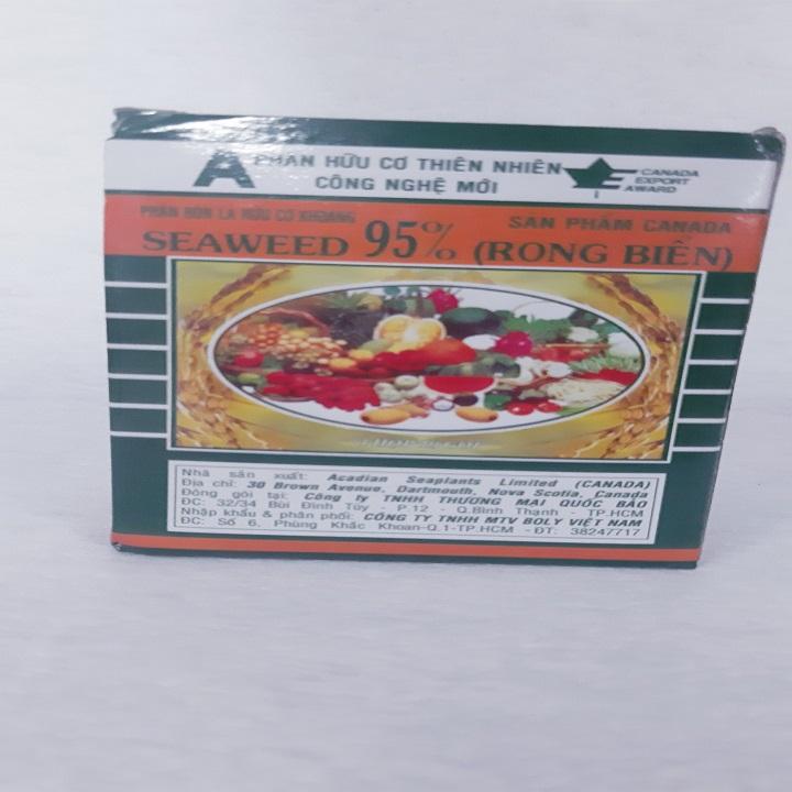 Hộp 10 gói phân bón lá hữu cơ đa trung lượng SEAWEED 95% chiết xuất từ rong biển Canada - gói 10 g