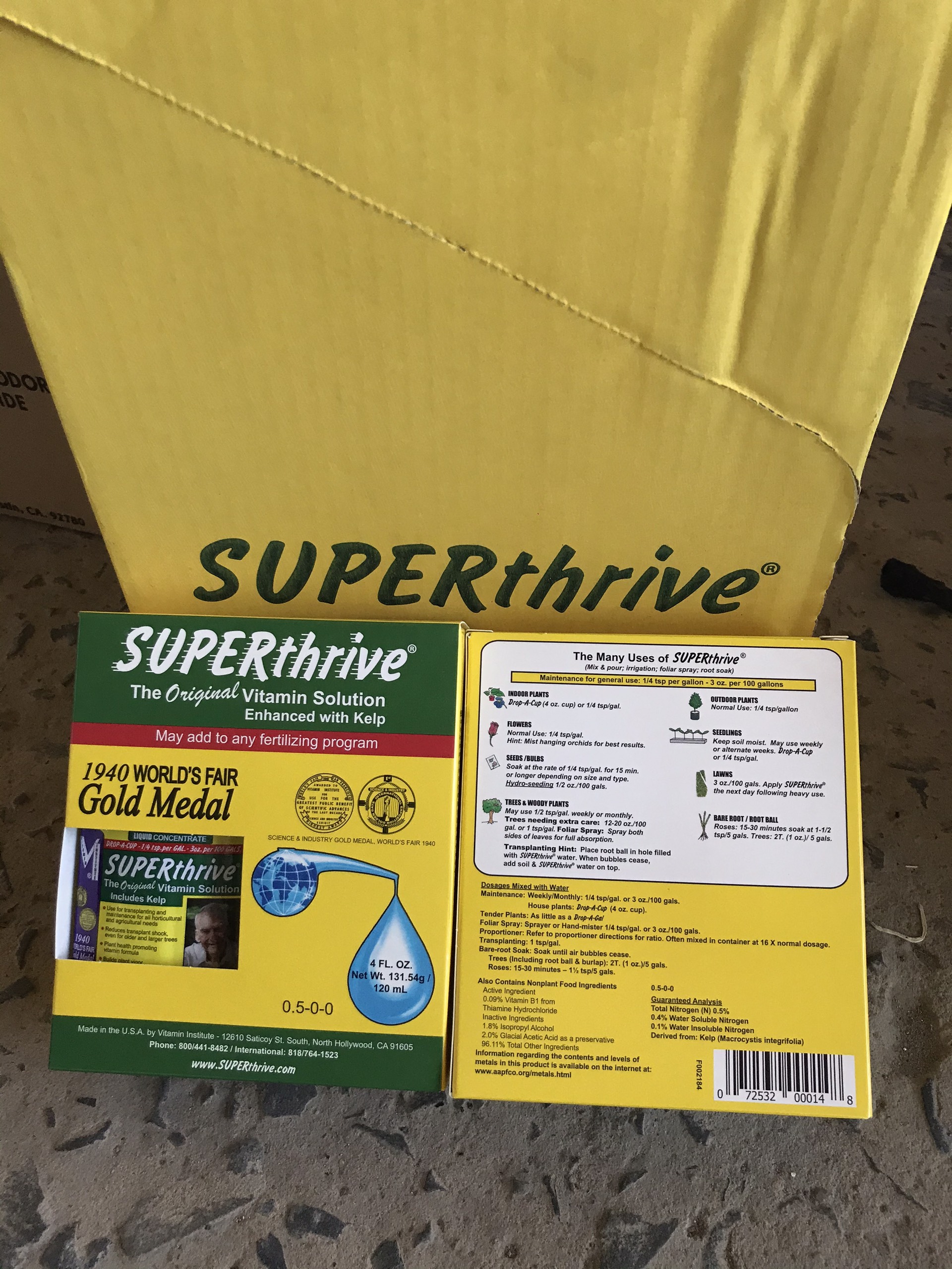 Super Thrive dạng Nguyên Zin, CÓ NƯỚC( 60g)