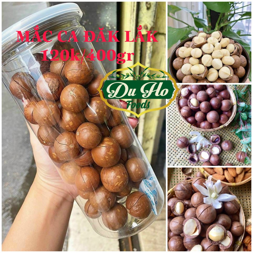 Hạt Mắc Ca 500gr - Đồ Ăn Vặt Giá Rẻ