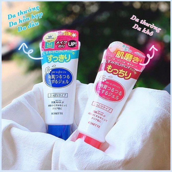 [HCM]Tẩy Tế Bào Chết Da Mặt Rosette Peeling Gel