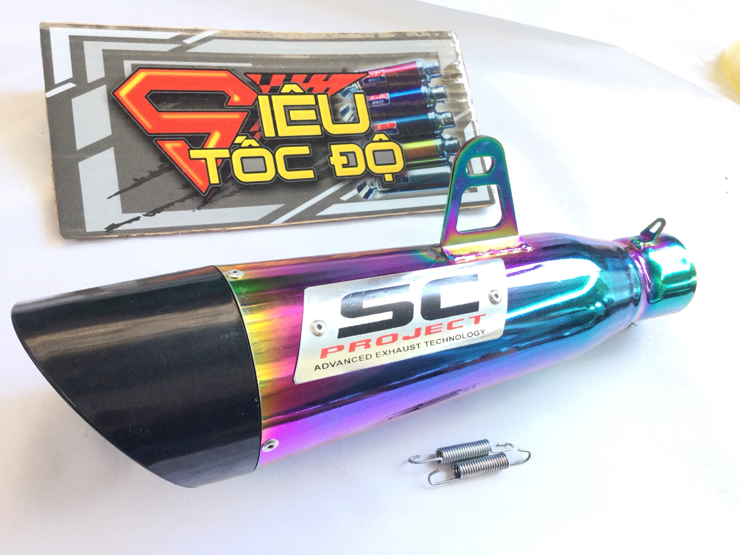 Bộ pô sc xéo 7 màu full cổ gắn xe WAVE, SIRIUS, EXCITER, WINER, RAIDER FI, SATRIA, GSX, Sản Phẩm Chất Lượng, Gian Hàng Uy Tín, Giá Cả Cực Tốt, Mua Ngay.