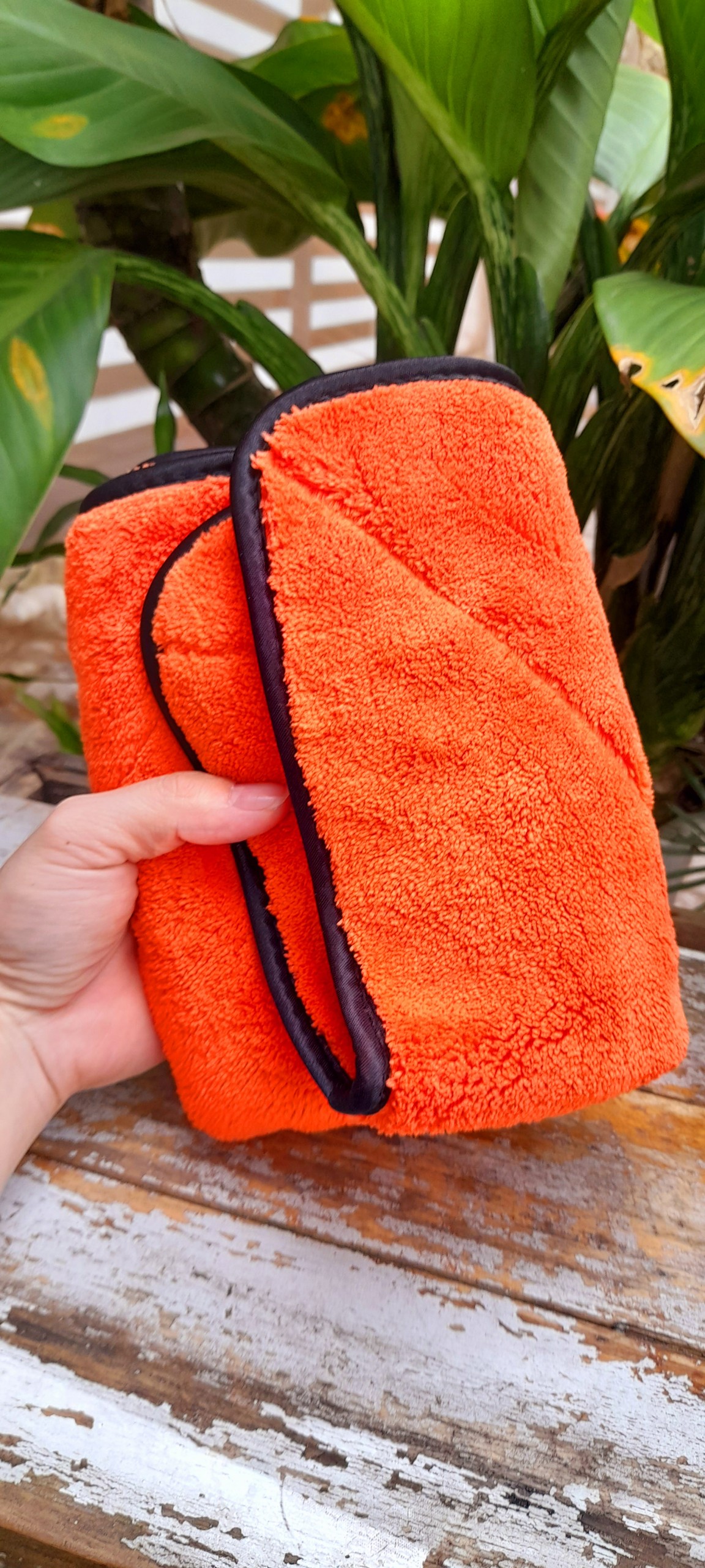Khăn siêu sợi lau xe 40x40cm - Premium Microfibre Towel