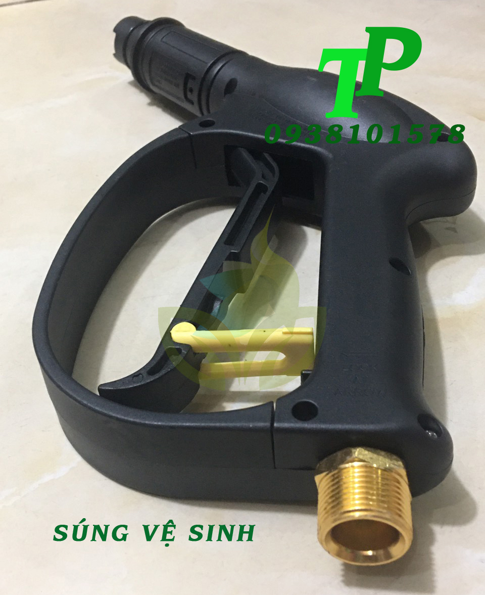 Súng xịt rửa xe, rửa máy lạnh sử dụng cho máy bơm xịt