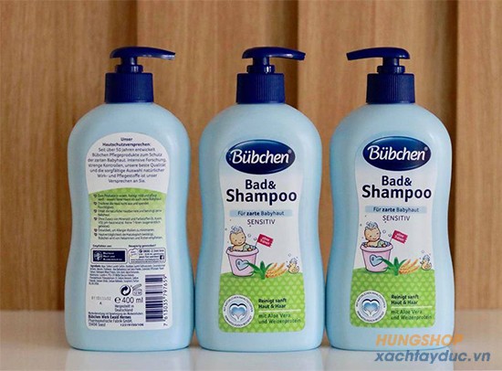 Sữa tắm gội xả Bubchen chen cho bé không hóa chất 400ml-𝗕𝗘𝗘𝗛𝗢𝗨𝗦𝗘