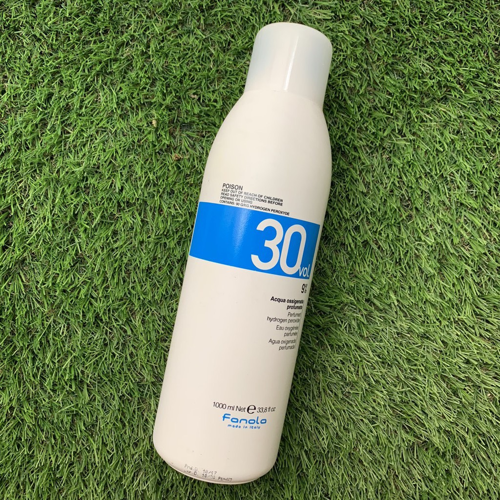 Oxy trợ nhuộm Fanola Perfumed Hydrogen Peroxide 1000ml