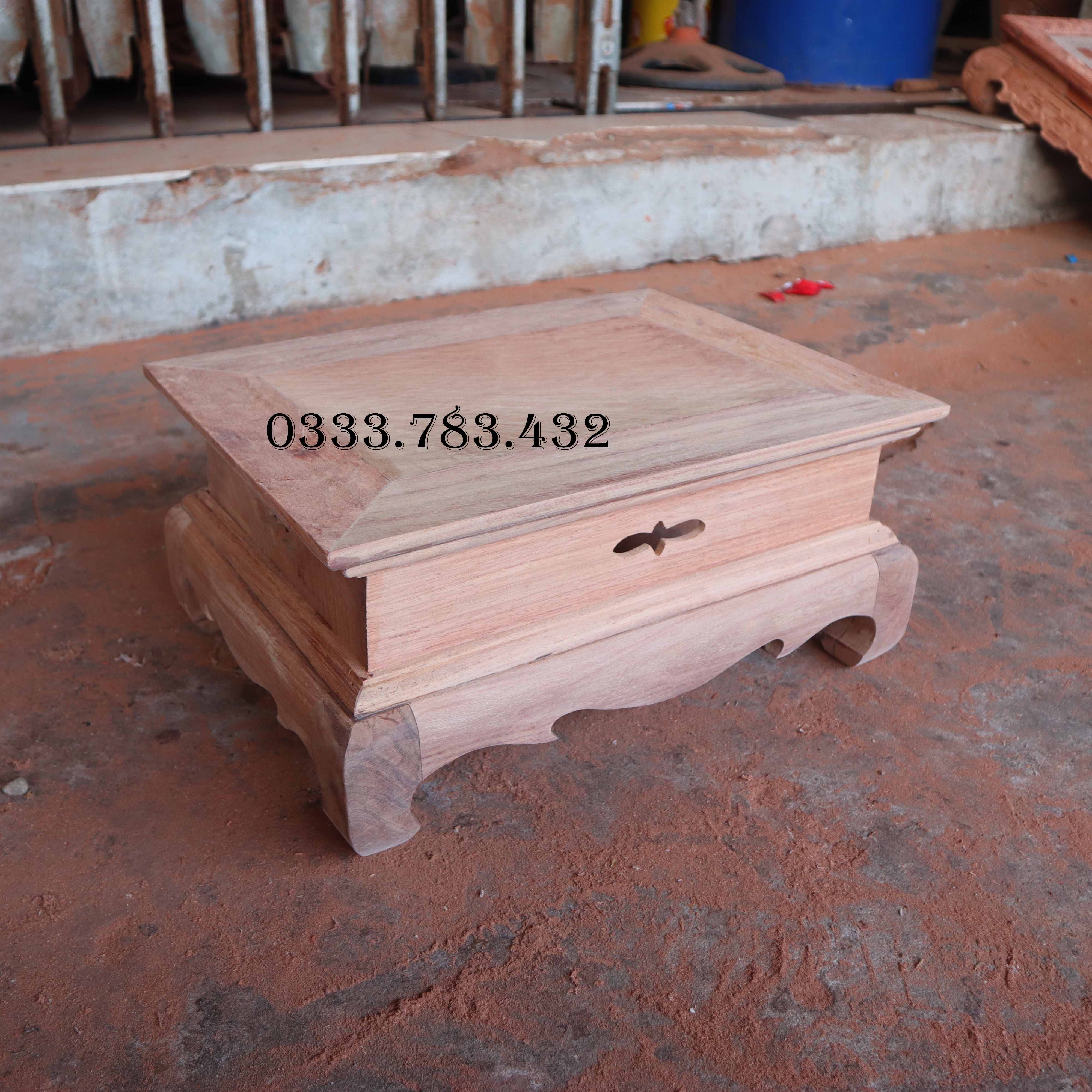 ĐẾ CHÂN LOA KIỂU NHẬT KÊ ĐỒ PHÒNG KHÁCH CAO 16CM (DÁNG TRƠN - 20X30, 25X35, 25X25, 30X40)