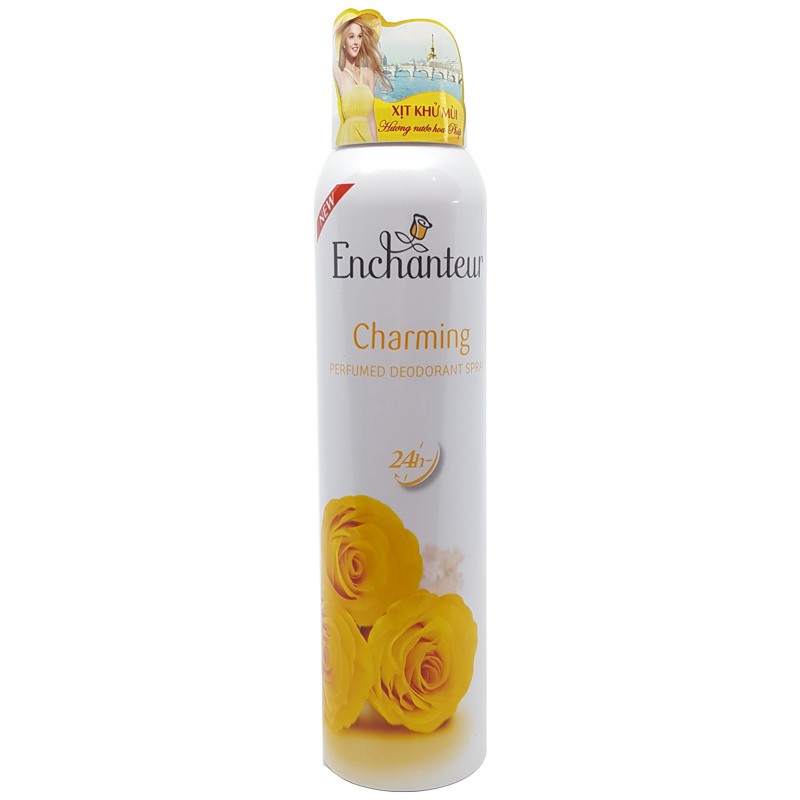 Xịt khử mùi Enchanteur Charming/Delightful/Romantic/Magic 150ml