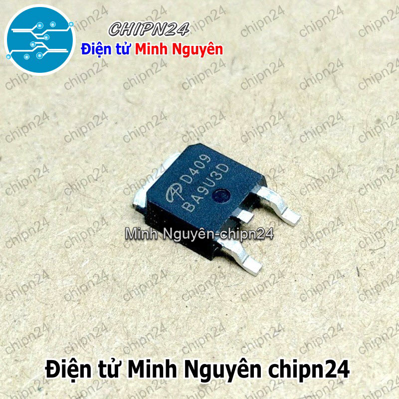 [1 con] (SOP) Mosfet Dán AOD409 TO-252 Hàng Tốt 26A 60V Kênh P (SMD) (D409 409) - HH005229
