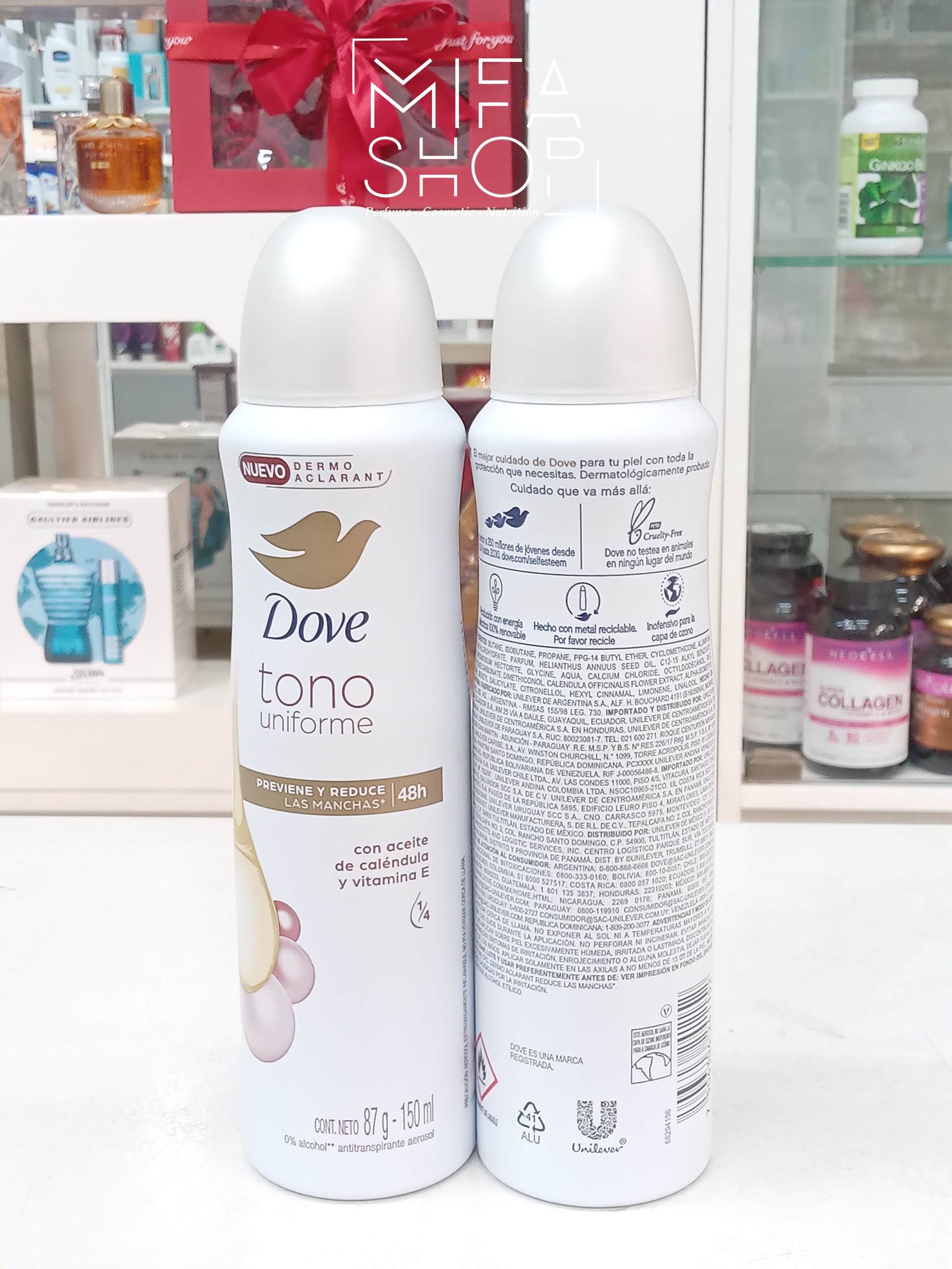 Xịt Khử Mùi Go Fresh Dove 150Ml