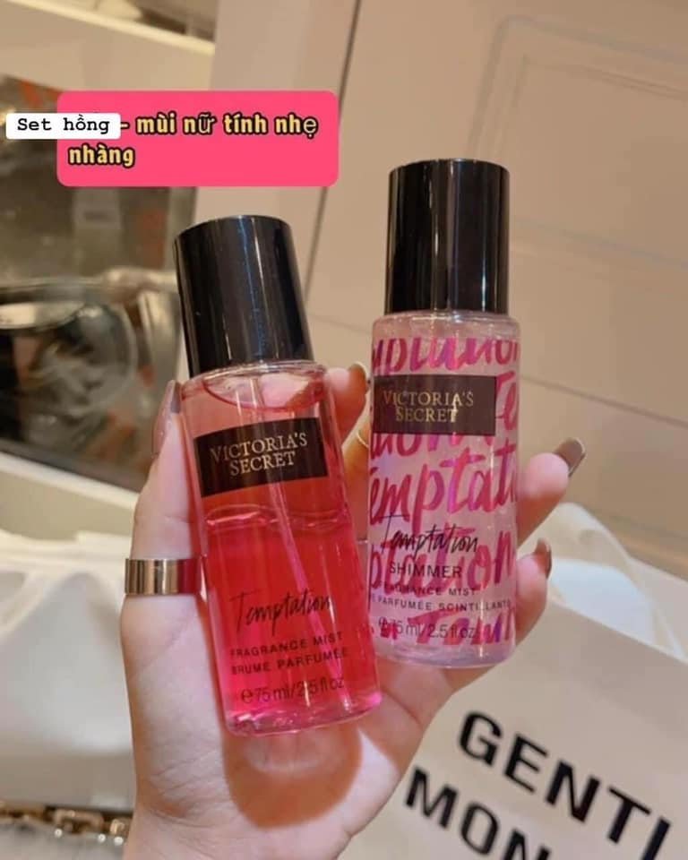 Combo Xịt thơm body Victoria's Secret