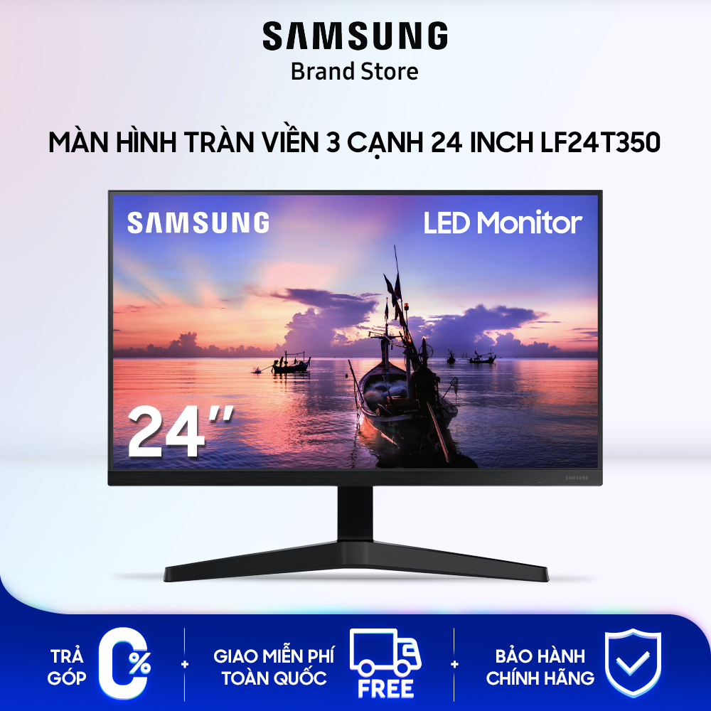 Màn hình tràn viền 3 cạnh Samsung LF24T350