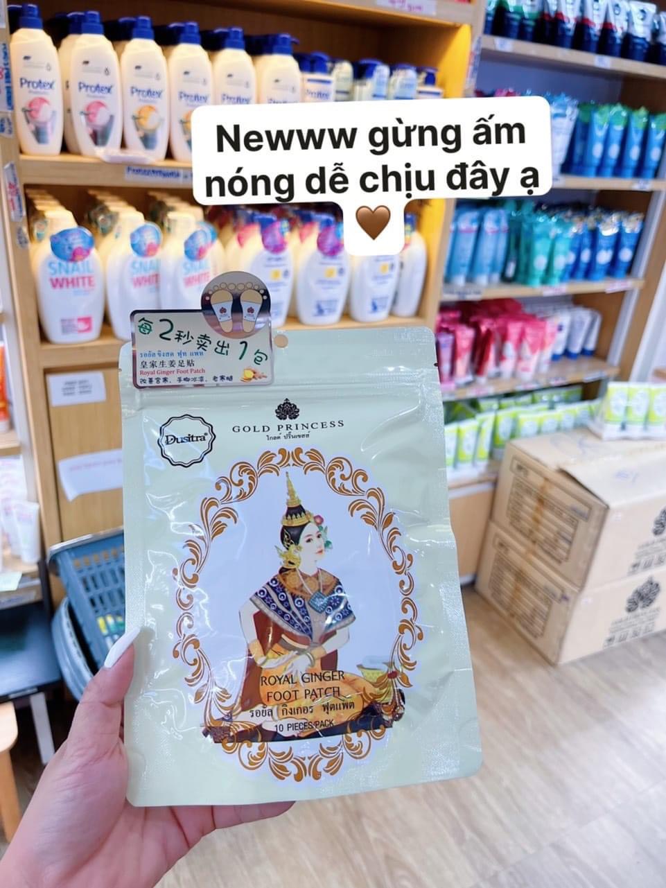 Dán Thải Độc Tố Chân GOLD PRINCESS