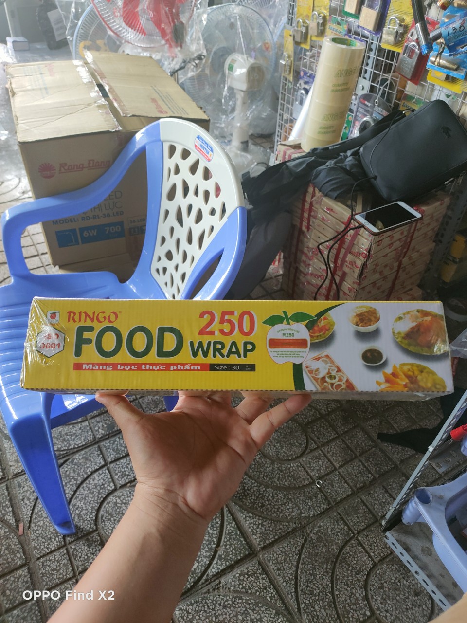 [HCM]Màng bọc thực phẩm RinGo khổ 30cm Nặng 550gram