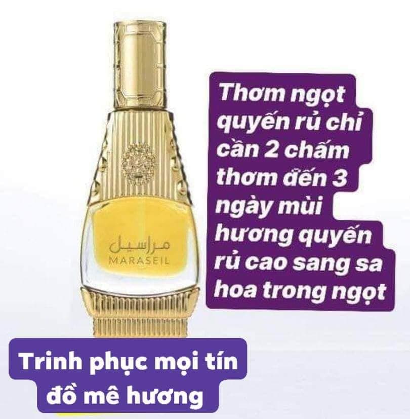 Tinh dầu nước hoa Dubai Maraseil 15ml