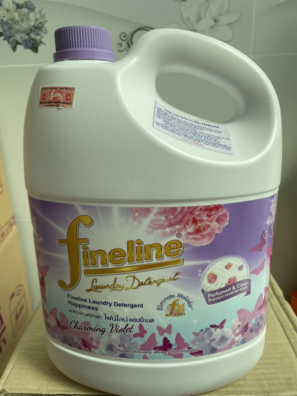 [Chính Hãng] Nước giặt Fineline Thái Lan 3000ml ( Màu Tím )