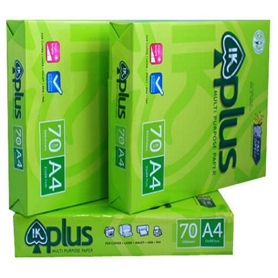 Giấy in Ik Plus A4 ĐL70gsm