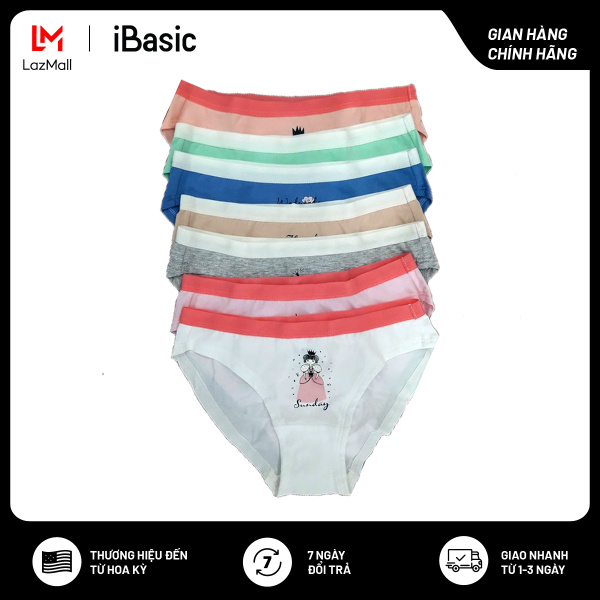 Nơi bán Hộp 7 cái quần lót bé gái iBasic PANG005