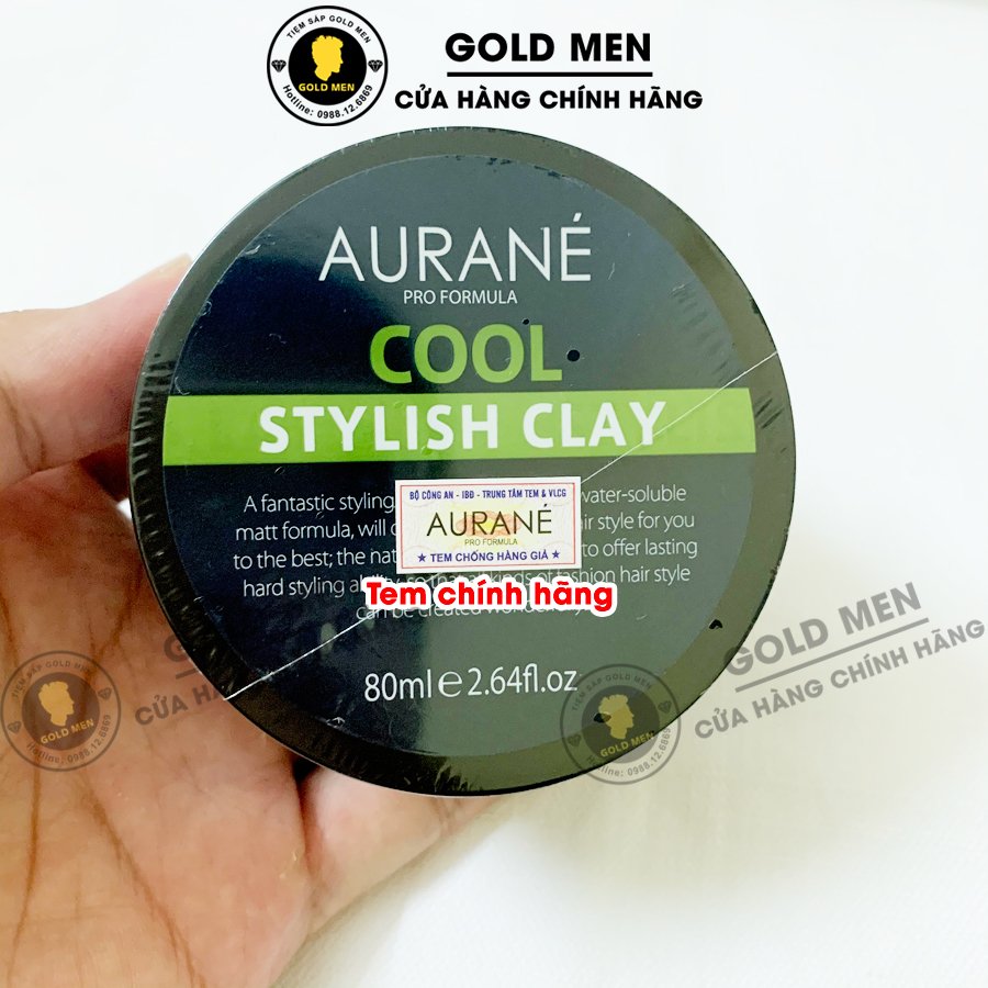Sáp vuốt tóc Aurane Cool Stylish Clay [Chính Hãng]