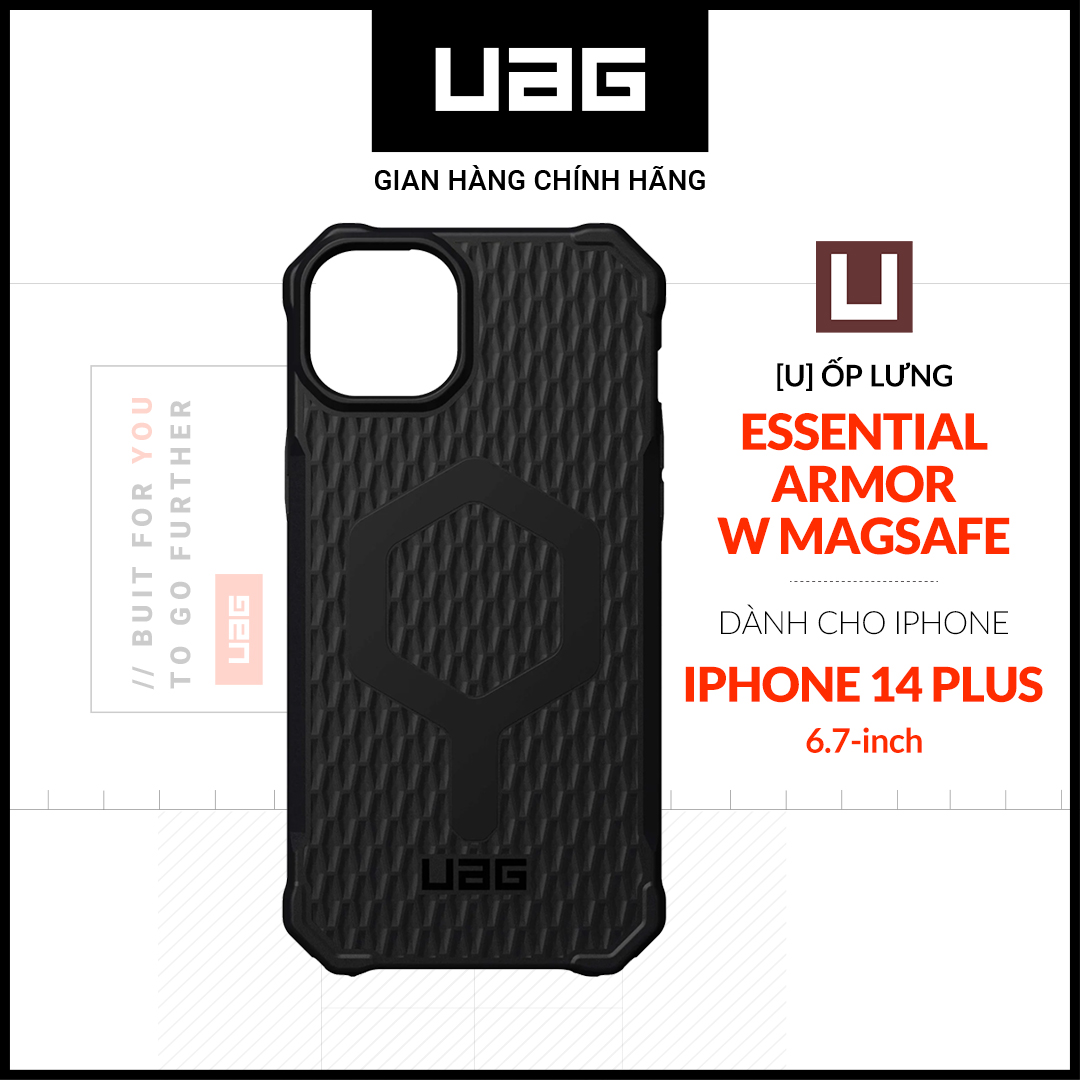 Ốp Lưng UAG Essential Armor Magsafe Cho iPhone 14 Plus [6.7 INCH]